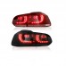 Задний фонарь LED для Volkswagen Golf 6 MK6. Прозрачный
