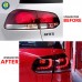 Задний фонарь LED для Volkswagen Golf 6 MK6. Прозрачный