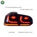 Задний фонарь LED для Volkswagen Golf 6 MK6. Прозрачный