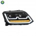 Фары LED DRL для Volkswagen Amarok, модернизированные, 