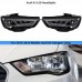 Фары Audi A3 8V 2013-2016, LED, модернизированные, черн
