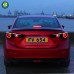 Задние фары Mazda Axela, 3, прозрачный, из ПП+ПК+ABS. В