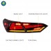 Задние фары LED для Toyota Camry красного цвета
