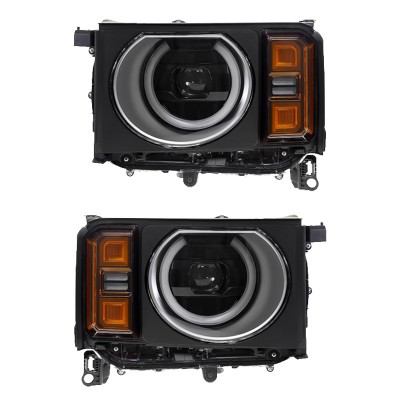 Передние светодиодные фары для Toyota Land Cruiser Prad