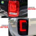 Задние фары Volkswagen Amarok модернизированные светоди