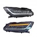 Передние фары Honda Accord 9,5 поколения 2016-2018, све