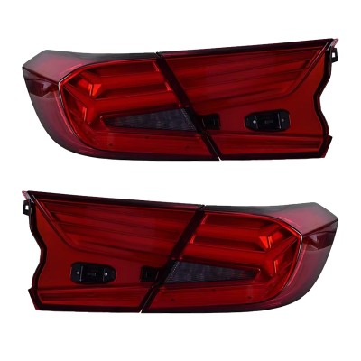 Светодиодные задние фонари для Honda Accord 10 поколени