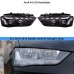 Новые светодиодные фары Audi A4 2013-2016, черного цвет