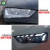Новые светодиодные фары Audi A4 2013-2016, черного цвет