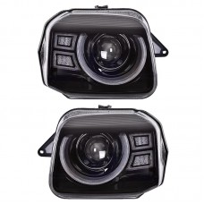 Светодиодные Фары для Suzuki Jimny 2007-2015, Цветной Свет, Высокое Качество. Цена за:1 комплект