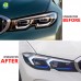 Лазерный налобный фонарь для BMW 3 серии G20 - стильное