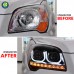 Светодиодные фары для Kia Sportage 2006-2012, передние 