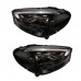 Передние фары Mercedes Benz C-klasse, LED, прочные, чер