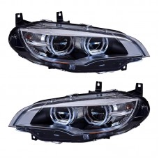 Передние Фары Bmw X6 E71 2008-2013 Led Нового Поколения 