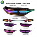Задние фары Toyota Corolla с RGB DRL и противотуманными