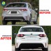 Задние фары Toyota Corolla с RGB DRL и противотуманными