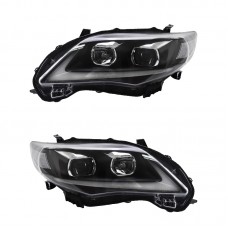 Фары Toyota Corolla 2011-2013 с Drl Светодиодами. Яркий Стиль для Вашего Авто! Цена за:1 комплект