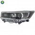 Передние фары Toyota Innova 2016-2024 LED DRL, черные