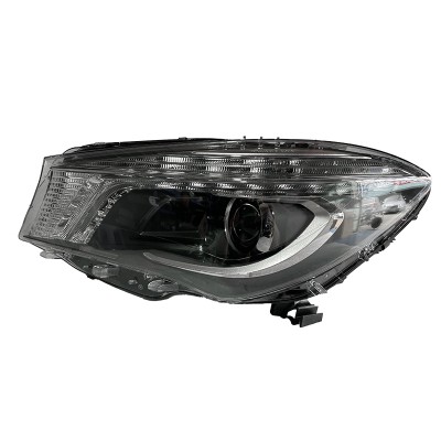 Фары Mercedes Benz CLA W117 светодиодные с DRL, цветной