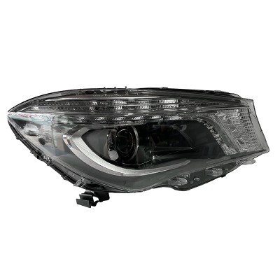 Фары Mercedes Benz CLA W117 светодиодные с DRL, цветной