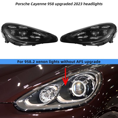 Фонарь Porsche Cayenne налобный LED, 2023 светодиодные 