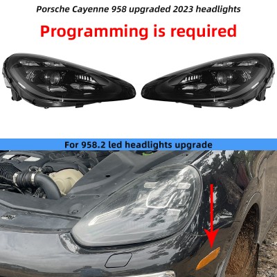 Фонарь Porsche Cayenne налобный LED, 2023 светодиодные 