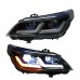 Передние фары BMW E60 5-й серии, светодиодные, в сборе,