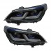 Передние фары BMW E60 5-й серии, светодиодные, в сборе,