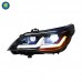 Передние фары BMW E60 5-й серии, светодиодные, в сборе,