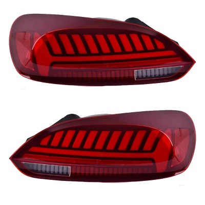 LED задние фары для VW Scirocco, прозрачный цвет, автом
