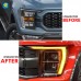 Ford F-150 2021-2023 передние LED фары в сборе, высокая
