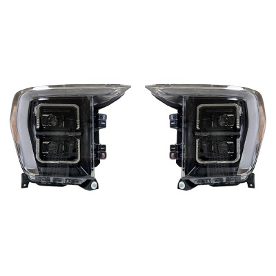 Ford F-150 2021-2023 передние LED фары в сборе, высокая
