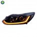 Фары Ford Focus MK3 2012-2014 LED DRL передняя лампа пр

