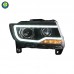 Светодиодные фары для Jeep Compass 2011-2015. Улучшенна
