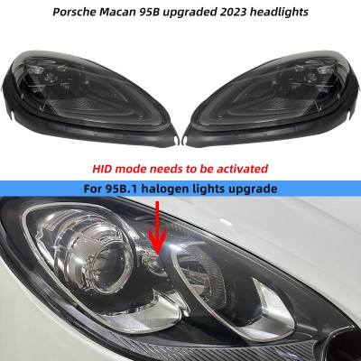Новые светодиодные фары для Porsche Macan в матричном с