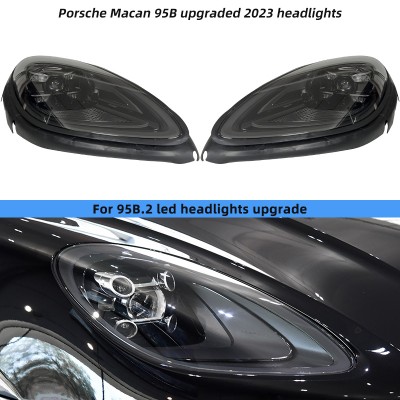 Передняя фара Porsche Macan 95b 2014-2020 LED DRL, супе
