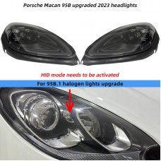 Передние Фары Porsche Macan 95b 2014-2020 Drl Светодиодные, Прочные, Стильные! (Для 14-17 макас галогенных огней) 