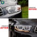 Светодиодные фары Toyota Highlander 2009-2011, передние
