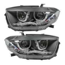 Светодиодные Фары Toyota Highlander 2009-2011, Передние Ходовые Огни, Высокого Качества Цена за:1 комплект