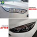 Фары Ford Focus 2015-2018, модифицированные светодиодны