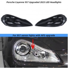 Светодиодные Фары Porsche Cayenne 957 – Стильный Апгрейд для Вашего Авто! (Для Cayenne с рейтингом AFS) 