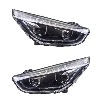 Светодиодные фары передние для Hyundai Tucson IX35 - мо