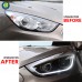 Светодиодные фары передние для Hyundai Tucson IX35 - мо