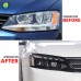 Светодиодные передние фары Volkswagen Jetta 6-го поколе