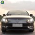 Фары для Volkswagen Passat B7 2012, 2016, черного цвета
