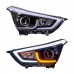 Светодиодные фары передние для Hyundai Creta IX25 - нов