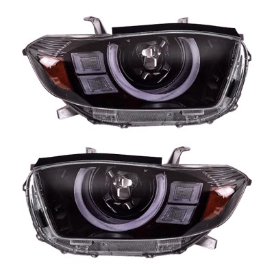 Светодиодная фара Toyota Highlander 2009-2011, обновляе