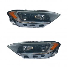 Led Передние Фары Volkswagen Jetta Mk7 2019-2024, Gli Стиль, Drl, Черный Цена за:1 комплект