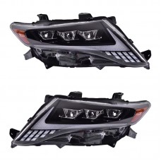 Фара Передняя для Toyota Venza 2009-2013, Стильные Дневные Огни, Аксессуары для Автомобиля. Цена за:1 комплект