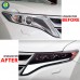 Фара для Toyota Venza, черная, 2009-2013. Улучшите свет